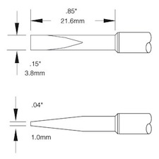 Solder Tip, Smart Heat PowerTips, STTC-020Metcal  